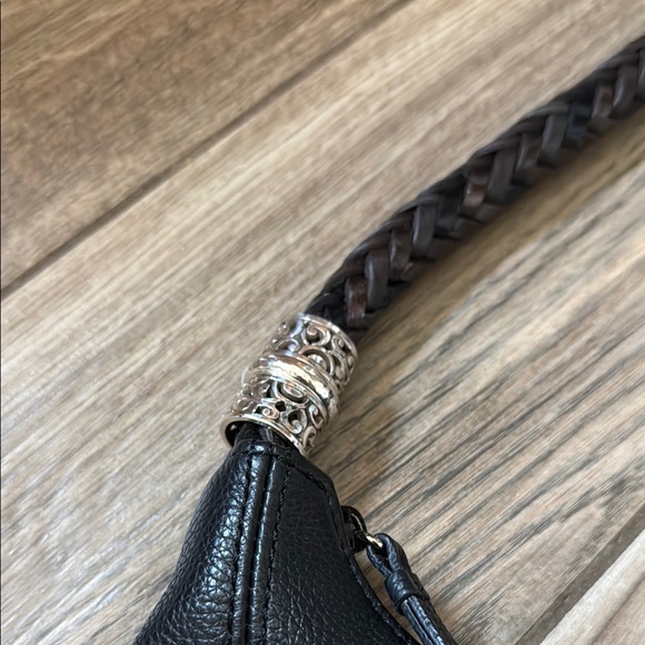 Brighton Barbados Zip Top Hobo with Braided Strap - Picture 3 of 4